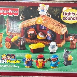 Fisher-Price Little People Nativity Playset with Lights and Sounds